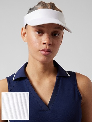 Ace Ribbed Visor | Athleta