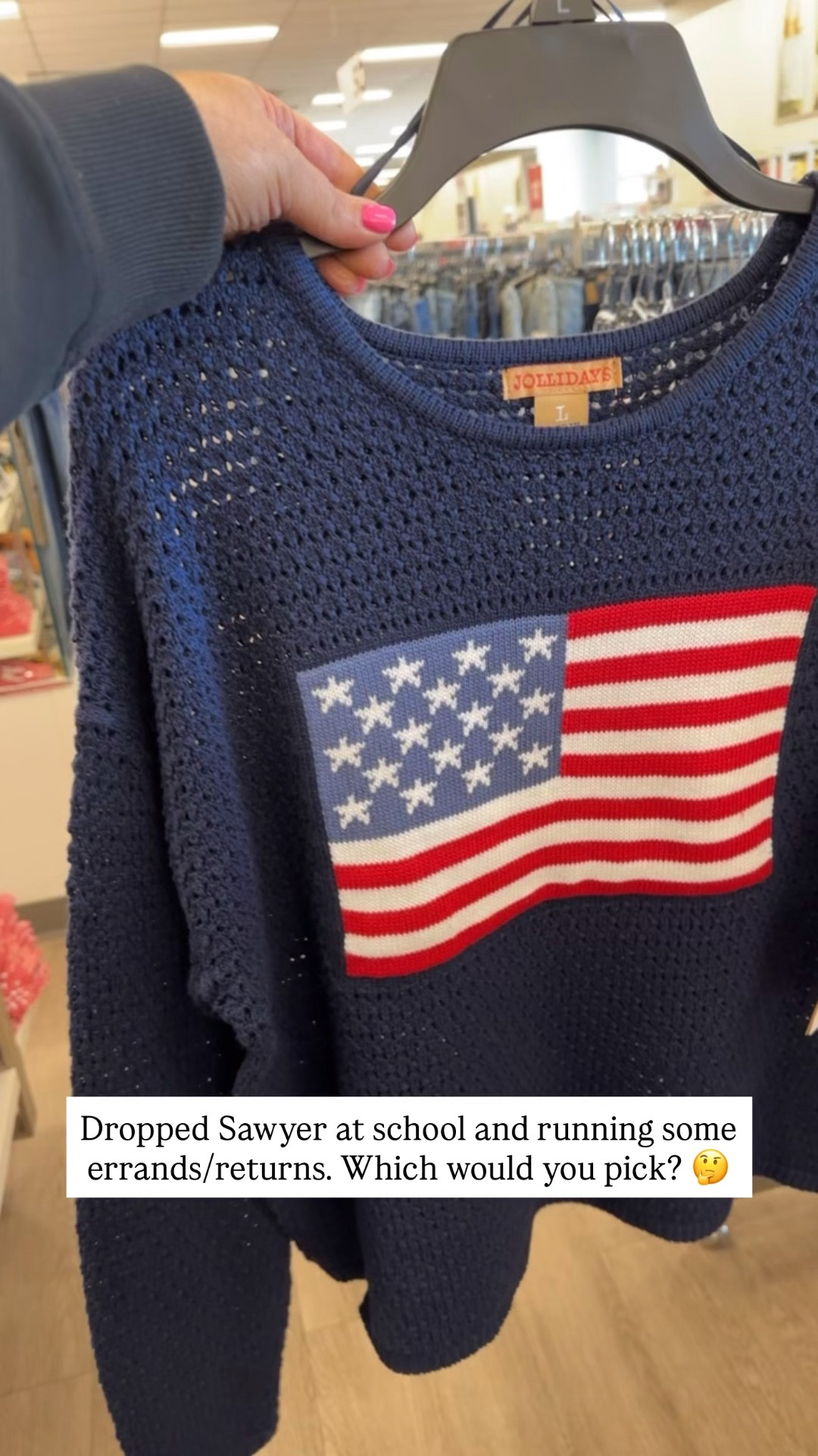 Whig would you pick from @kohls on sale too!

Living all the Americana lately!!

#LTKSeasonal #LTKSaleAlert #LTKOver40