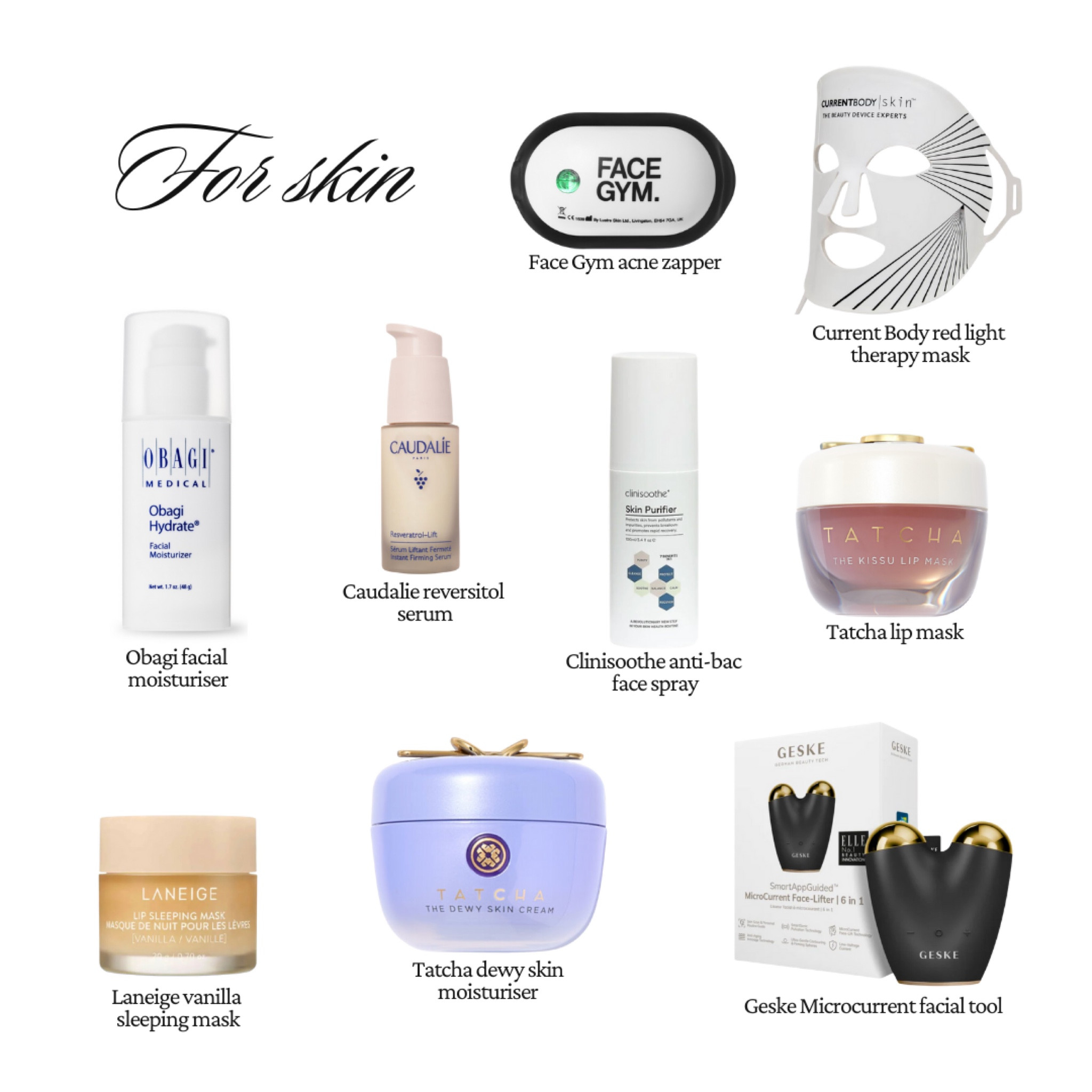 My favourite skin essentials ✨ #giftguide 

#LTKuk