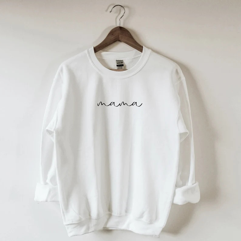 Mama Sweatshirt. Mama crewneck. Motherhood shirt. Mama t-shirt. Mother's Day gift. New mom gifts.... | Etsy (US)