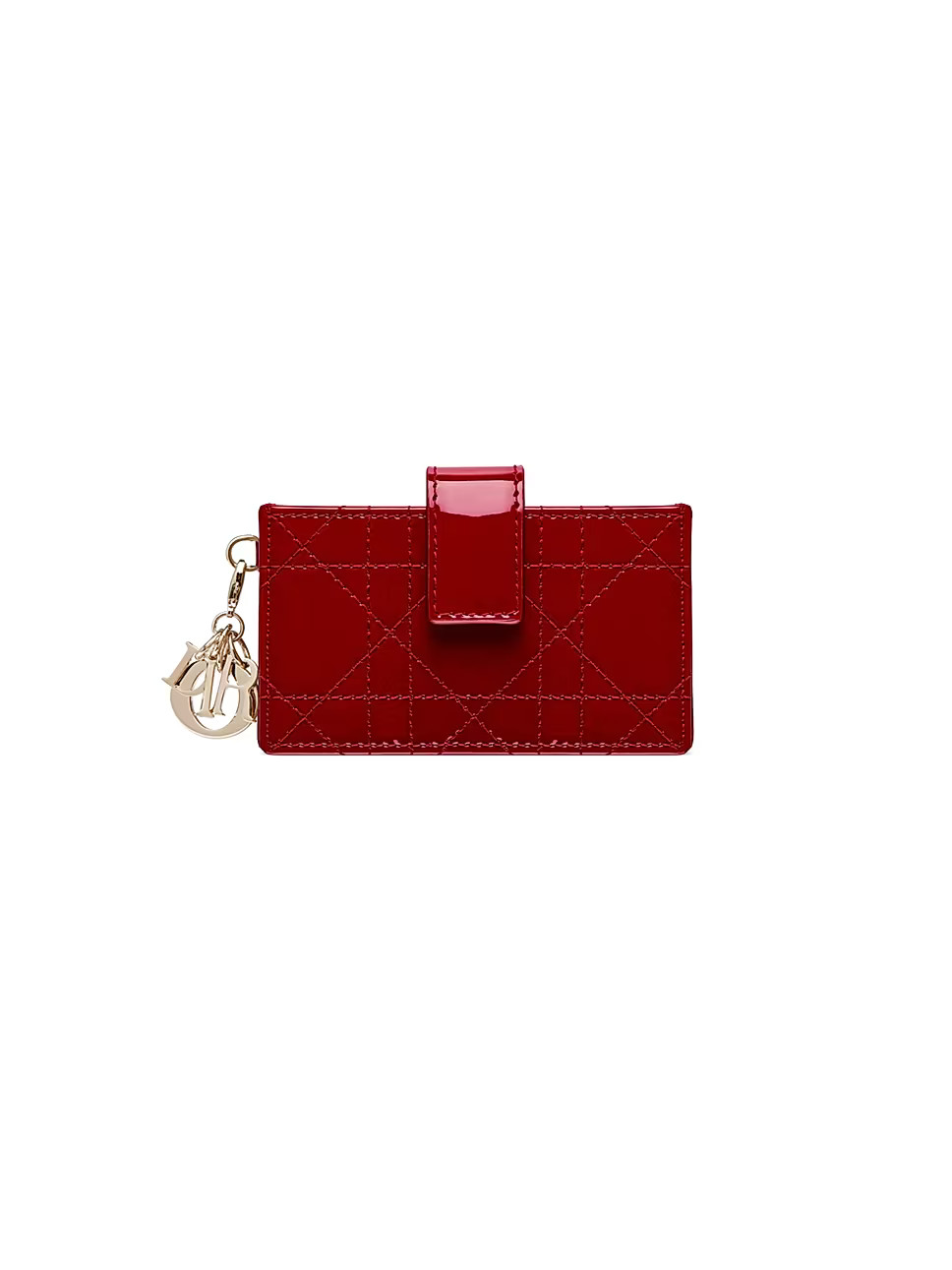 Lady Dior 5-Gusset Card Holder | Saks Fifth Avenue