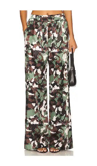 Satin Cargo Pants in Vintage Camo | Revolve Clothing (Global)