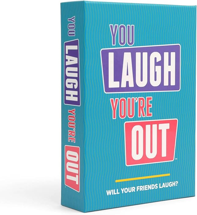DSS Games You Laugh You're Out [Try Not to Laugh Family Card Game for Adults, Kids & Teens | Whit... | Amazon (US)