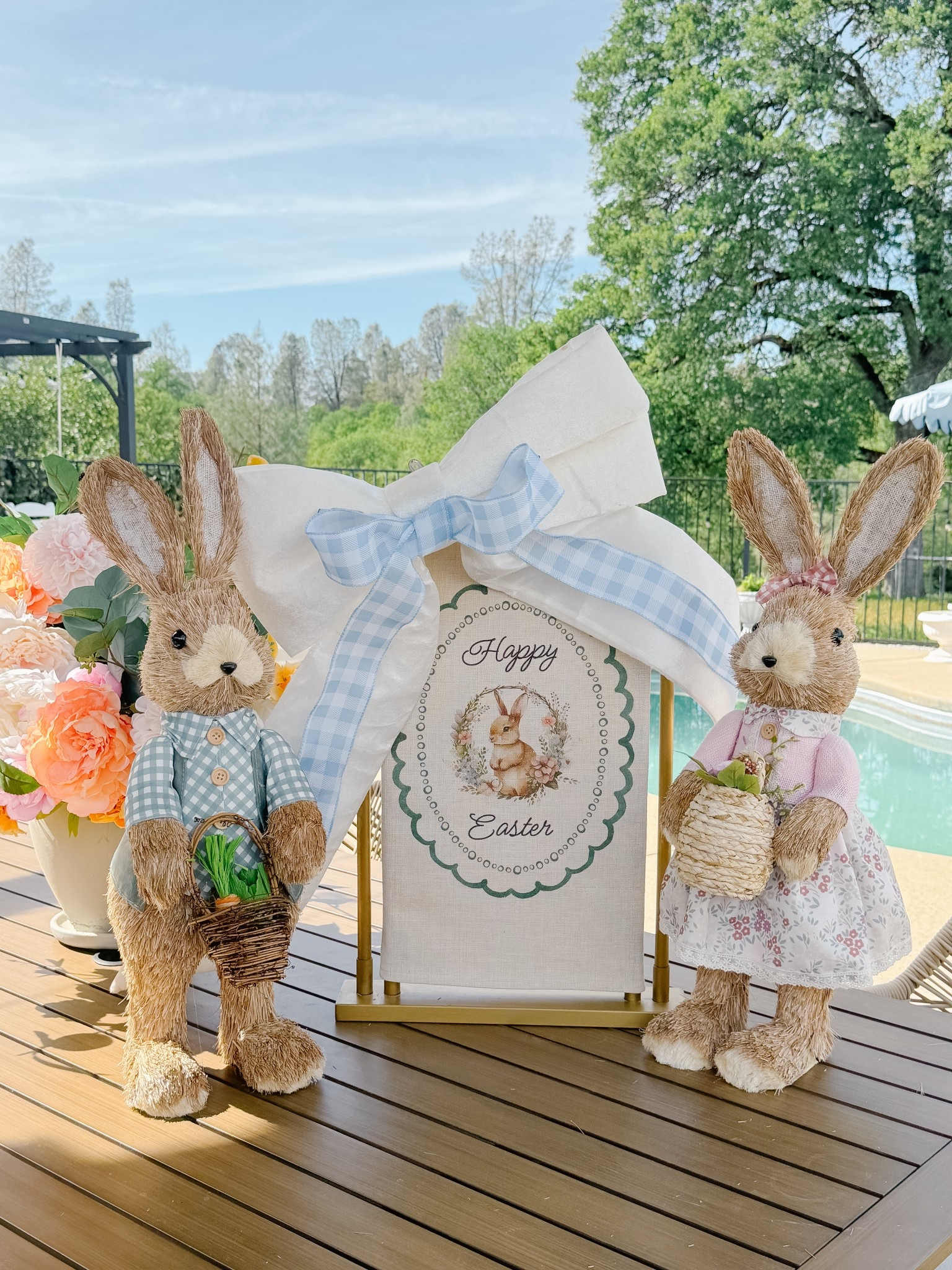 The cutest table arch cover for Easter  

#LTKHome #LTKdayinmylife #LTKSeasonal