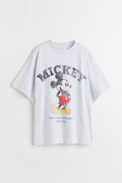 Long Printed T-shirt | H&M (US)