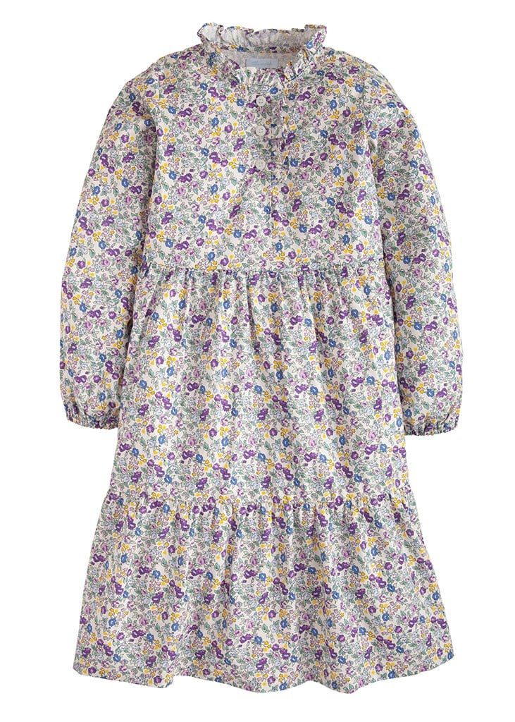 Tiered Midi Dress - Hawthorne Floral | Little English