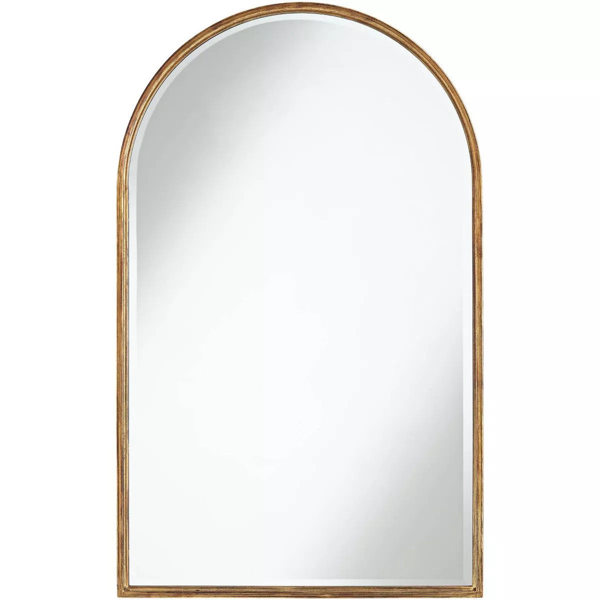Uttermost Clara Arch Top Vanity Decorative Wall Mirror Modern Beveled Distressing Gold Metal Fram... | Target