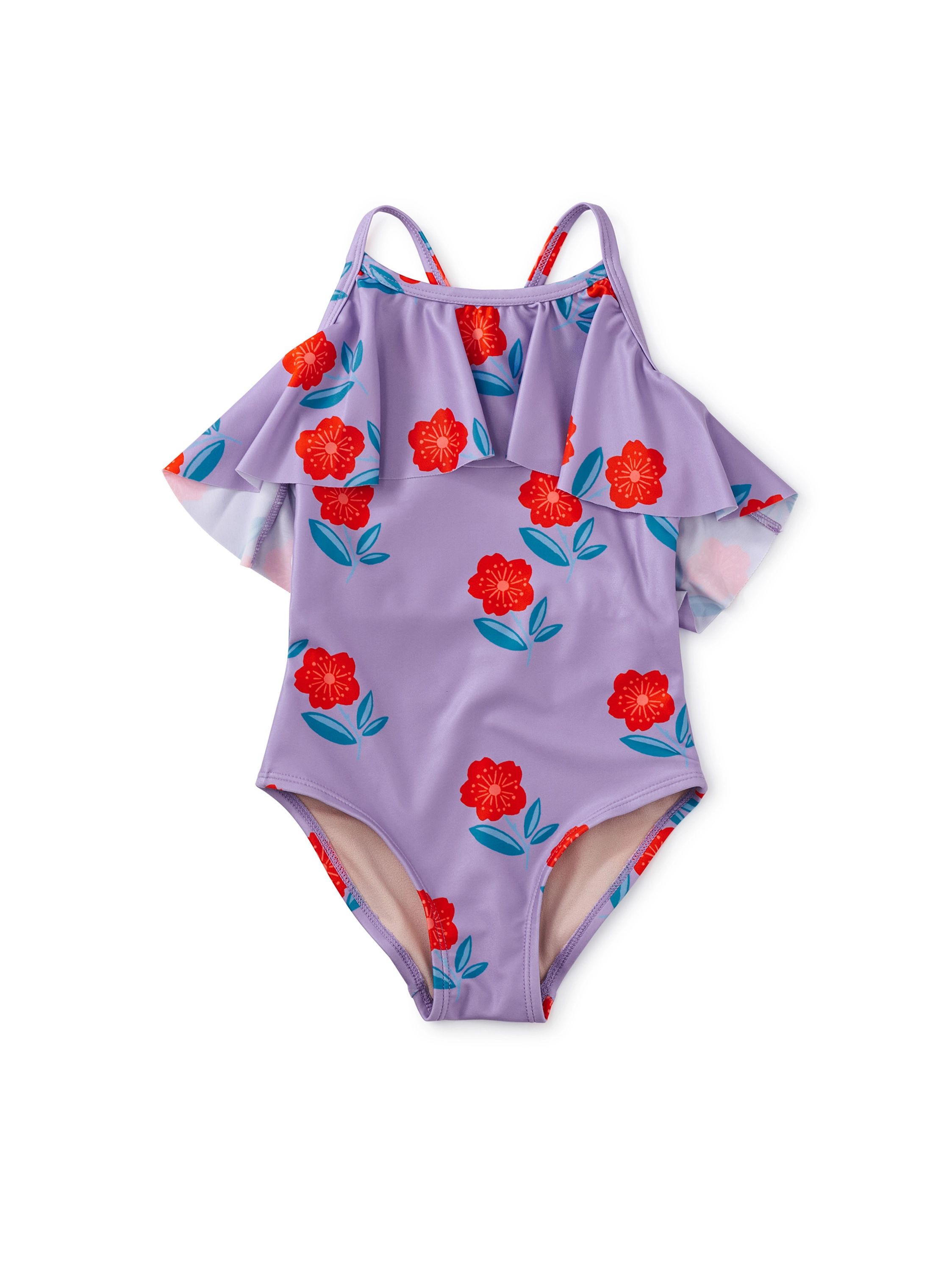 Flutter One-Piece Swimsuit | Tea Collection