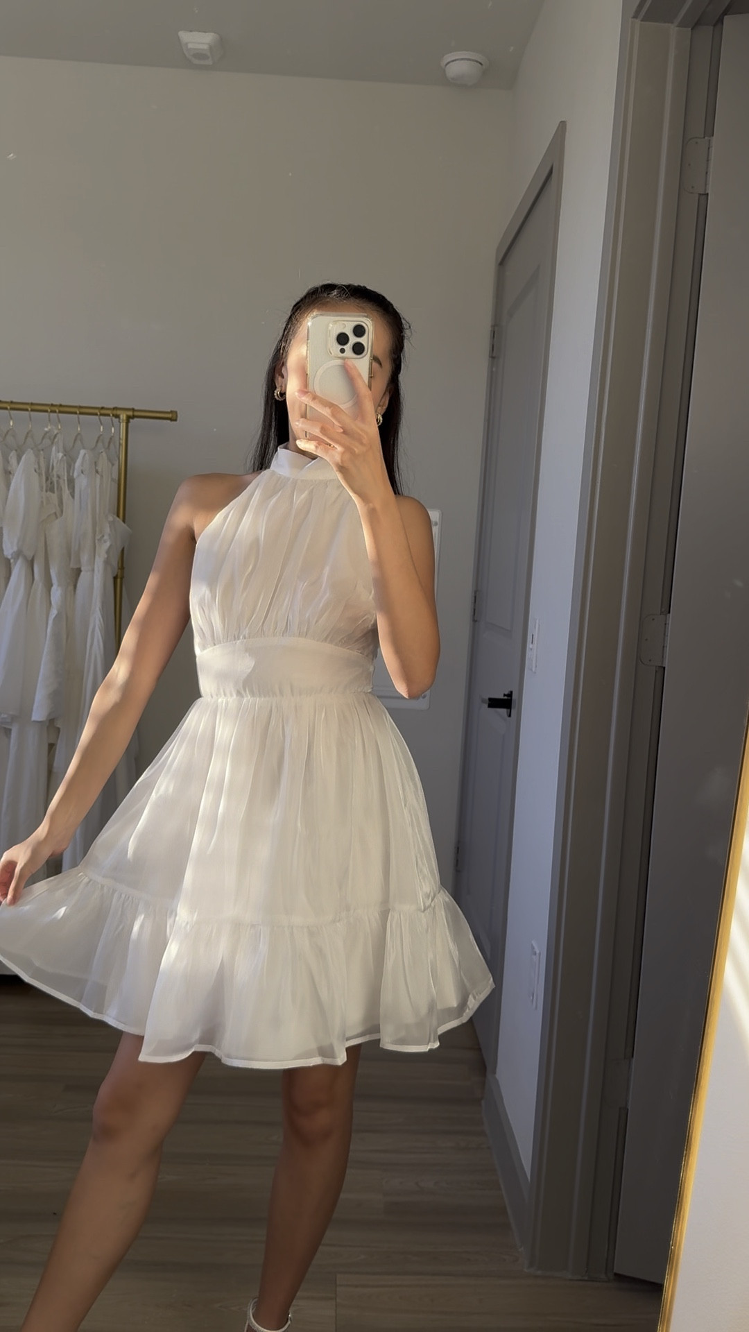 White dresses (XS), bridal dress, little white dress, engagement photos outfit, bridal shower dress, bachelorette party dress, mini dress, bride to be dress 




#LTKFindsUnder50 #LTKWedding #LTKStyleTip