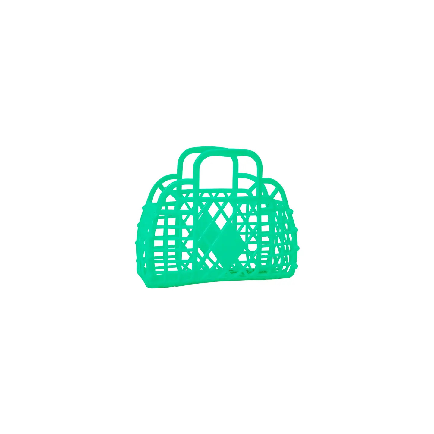 Retro Basket Jelly Bag, Green - Mini | Shop Sweet Lulu