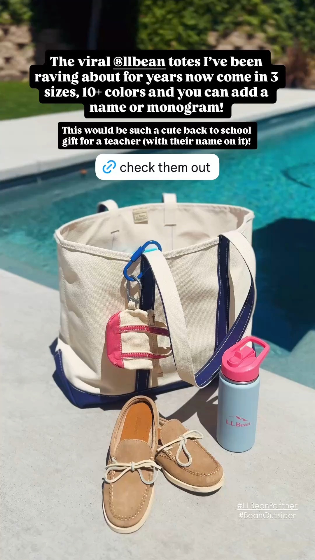 Viral ll bean summer tote is back and now comes in multiple sizes, colors & accessories.

#LTKmomlife #LTKTravel #LTKSwim
