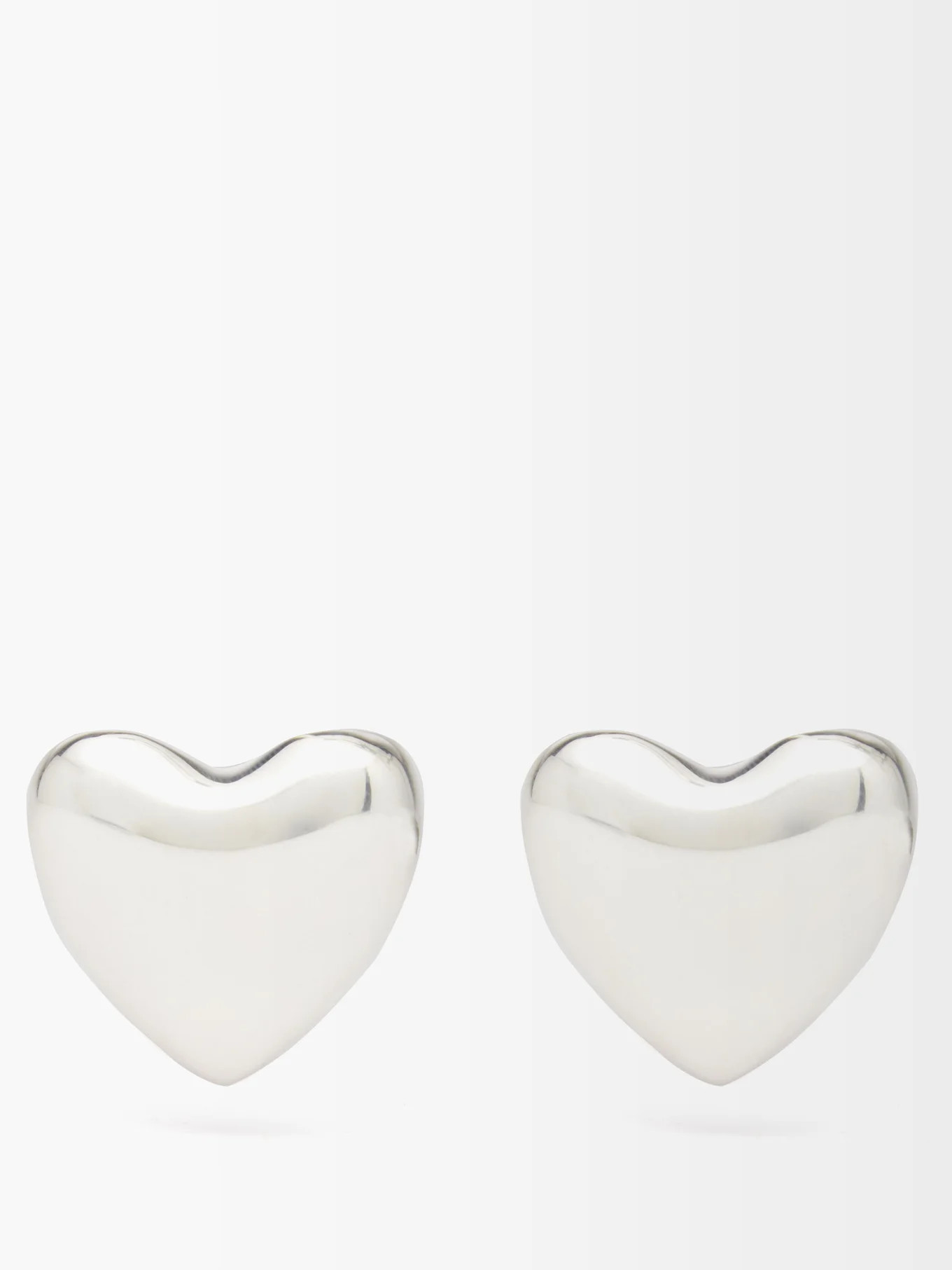 Voluptuous Heart sterling-silver earrings | Annika Inez | Matches (APAC)