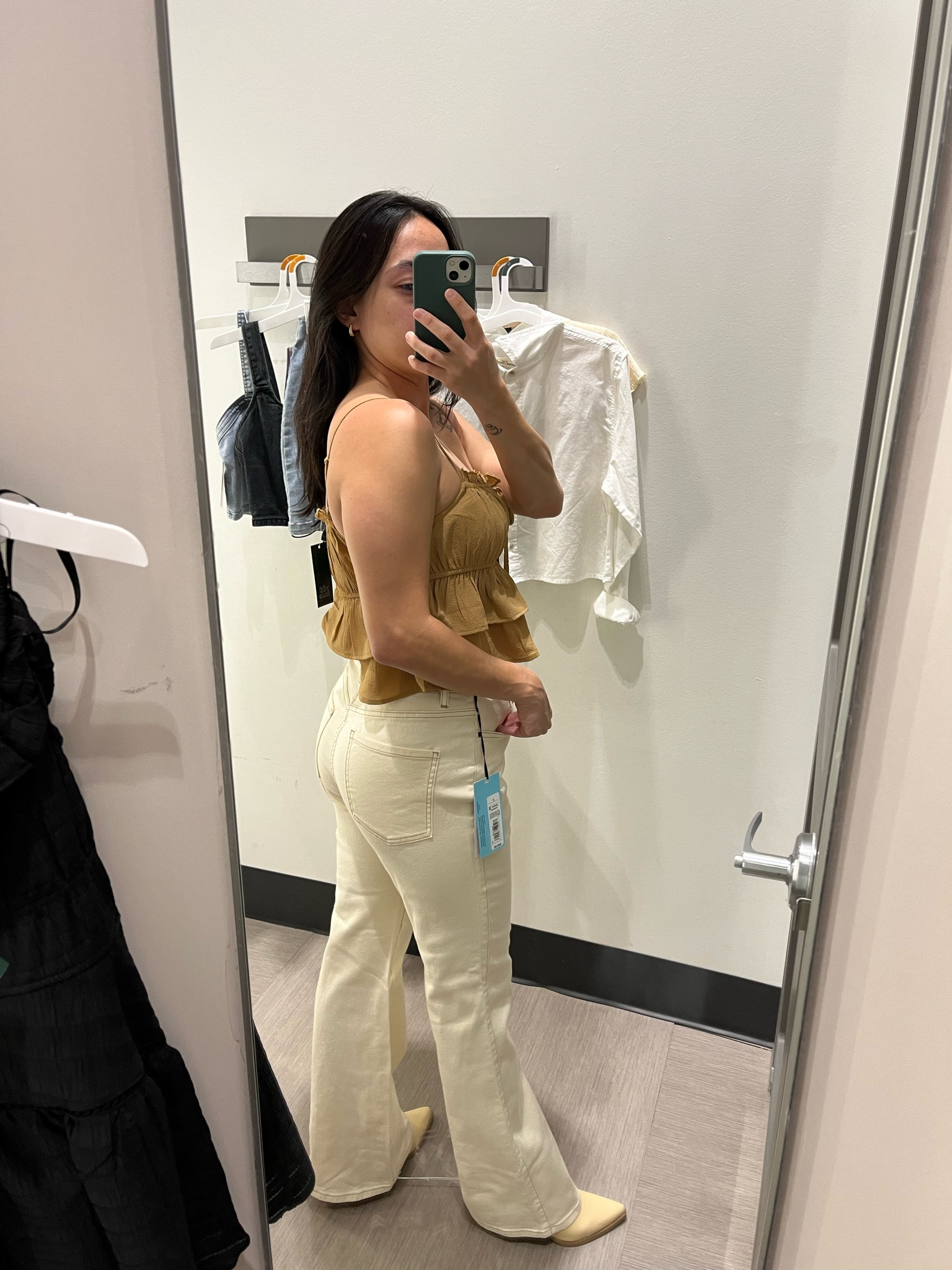 Target finds, target must have, spring shirt, summer style, outfit, date night, casual, fashion 
Flare jeans (6) couldn’t link yet
Shirt (M) 
neutrals
Rodeo outfits, Nashville, Nashville concert, Nashville style, Nashville outfit, texas, cowgirl, western glam, western fashion, western wear, country concert outfit, outfit inspiration, country outfit, concert, Houston Rodeo, boots, outfit ideas, cowgirl outfits, western fashion, western style, rodeo, casual outfit, trendy look, Austin, cowboy, outfit ideas, pink cowgirl, sweater dress, bachelorette, cowgirl disco, BBQ, winter, cold, rainy, western chic

#LTKFestival #LTKFind #LTKstyletip