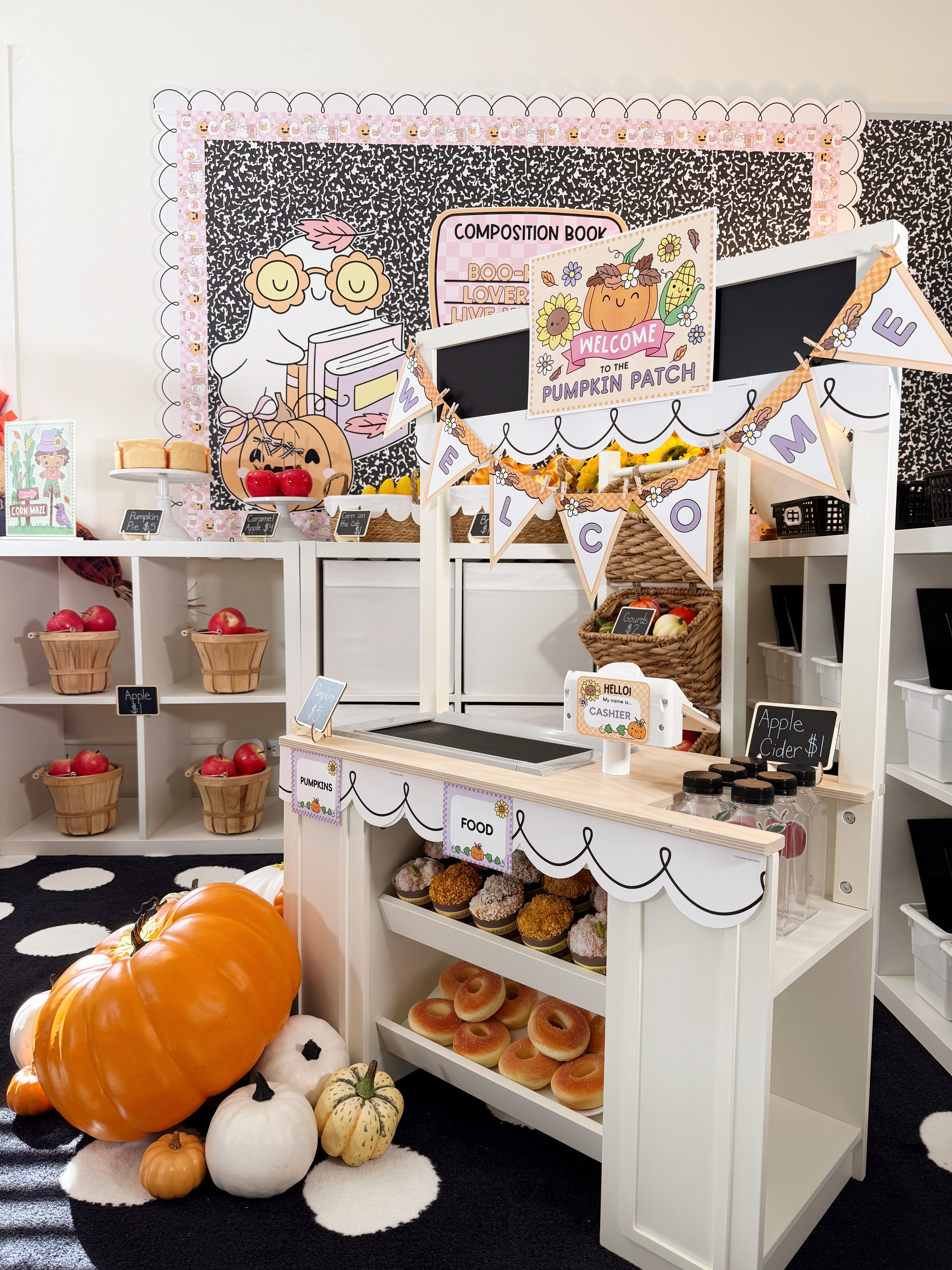 October Dramatic Play Setup for your kids! The cutest pumpkin patch for at home play and learning, or your classroom! 

 #LTKHalloween #LTKSeasonal #LTKKids