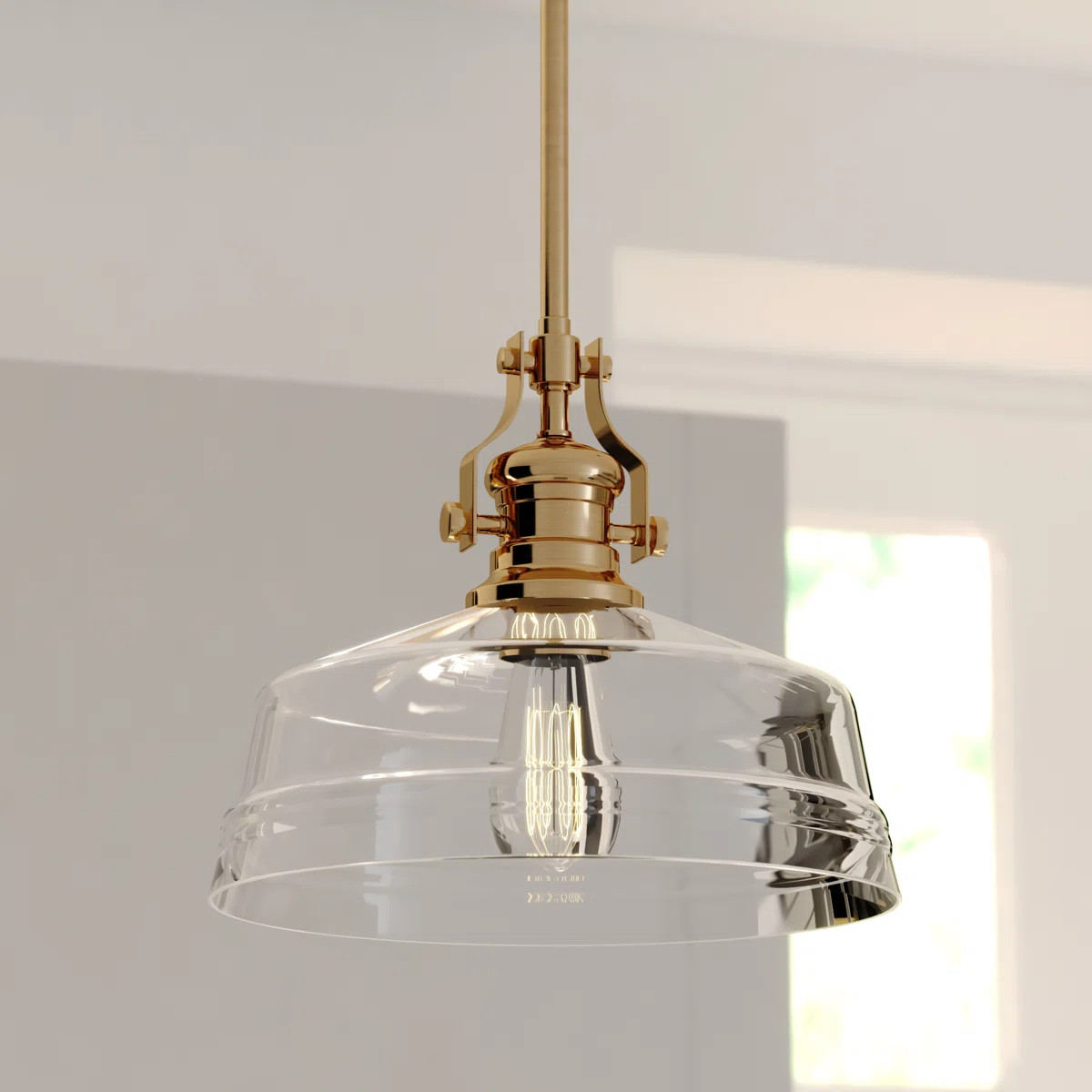 Manville 1 - Light Dome Pendant | Wayfair North America
