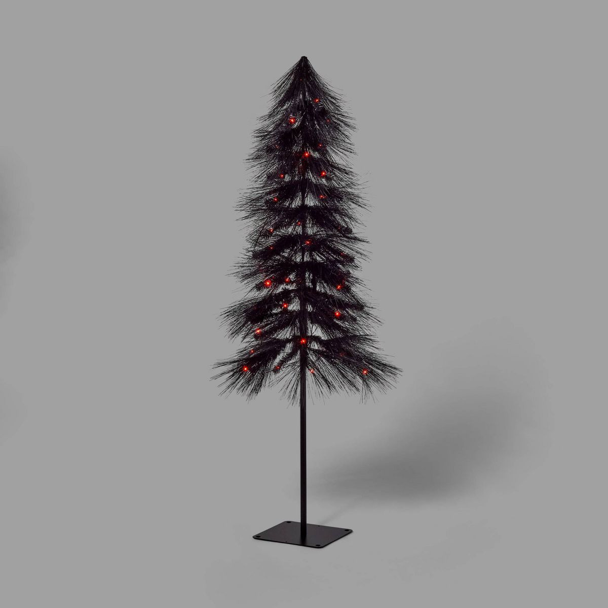 5' Eerie Balsam Tree with Orange Dew Drop Lights Halloween Decorative Scene Prop - Hyde & EEK! Bo... | Target