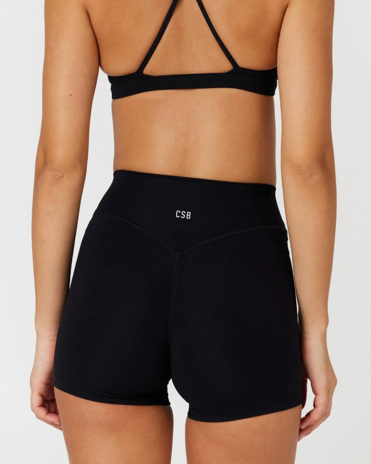 Form Invisible Scrunch Shorts 4" | Black | Crop Shop Boutique US