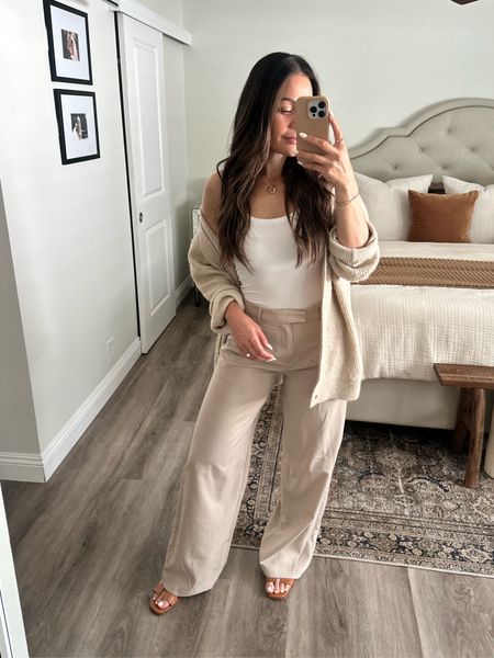 Something about a trouser that just elevates a casual look! These have so much stretch!  These are from a small business but I linked a similar style from Abercrombie which are very similar in fit! 

#LTKU #LTKstyletip #LTKfindsunder50