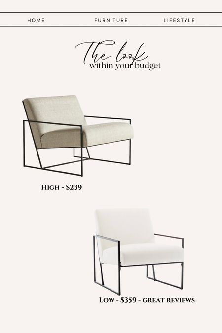 Black Friday accent chair white. Modern accent chair designer look for less. 

#LTKhome #LTKsalealert #LTKCyberWeek