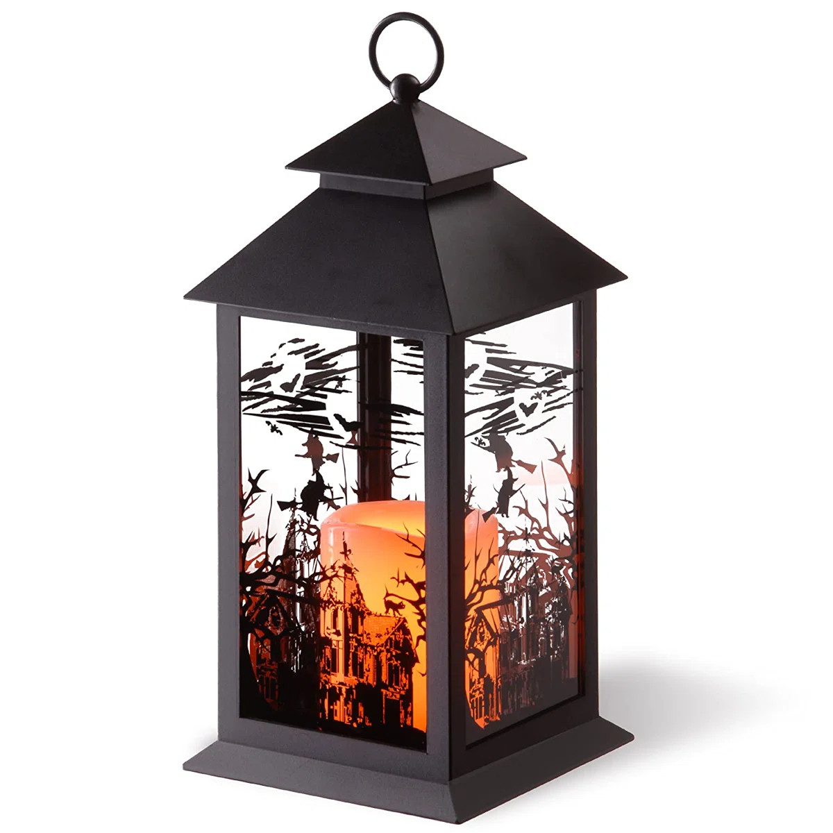 The Holiday Aisle® 12" Halloween Lantern with Candle & Reviews | Wayfair | Wayfair North America