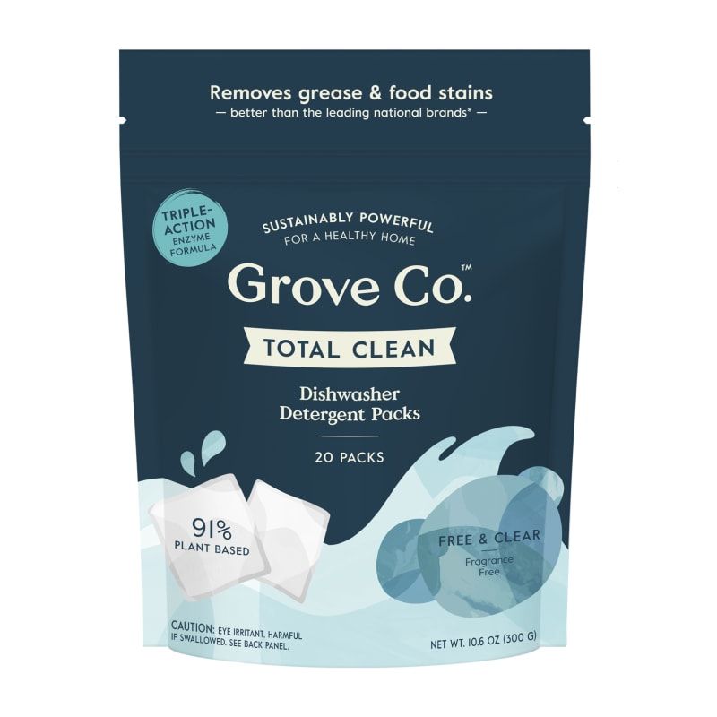 Grove Co. - Total Clean Dishwasher Detergent Packs | Grove