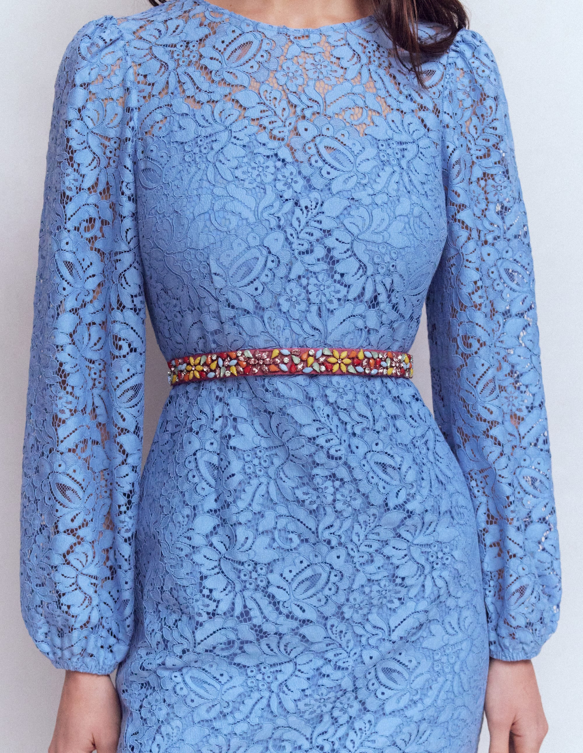 Embellished Party Belt-Pink Parfait | Boden (US)