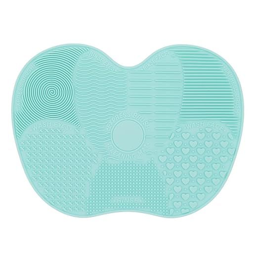 Ranphykx Silicon Makeup Brush Cleaning Mat Makeup Brush Cleaner Pad Cosmetic Brush Cleaning Mat P... | Amazon (US)