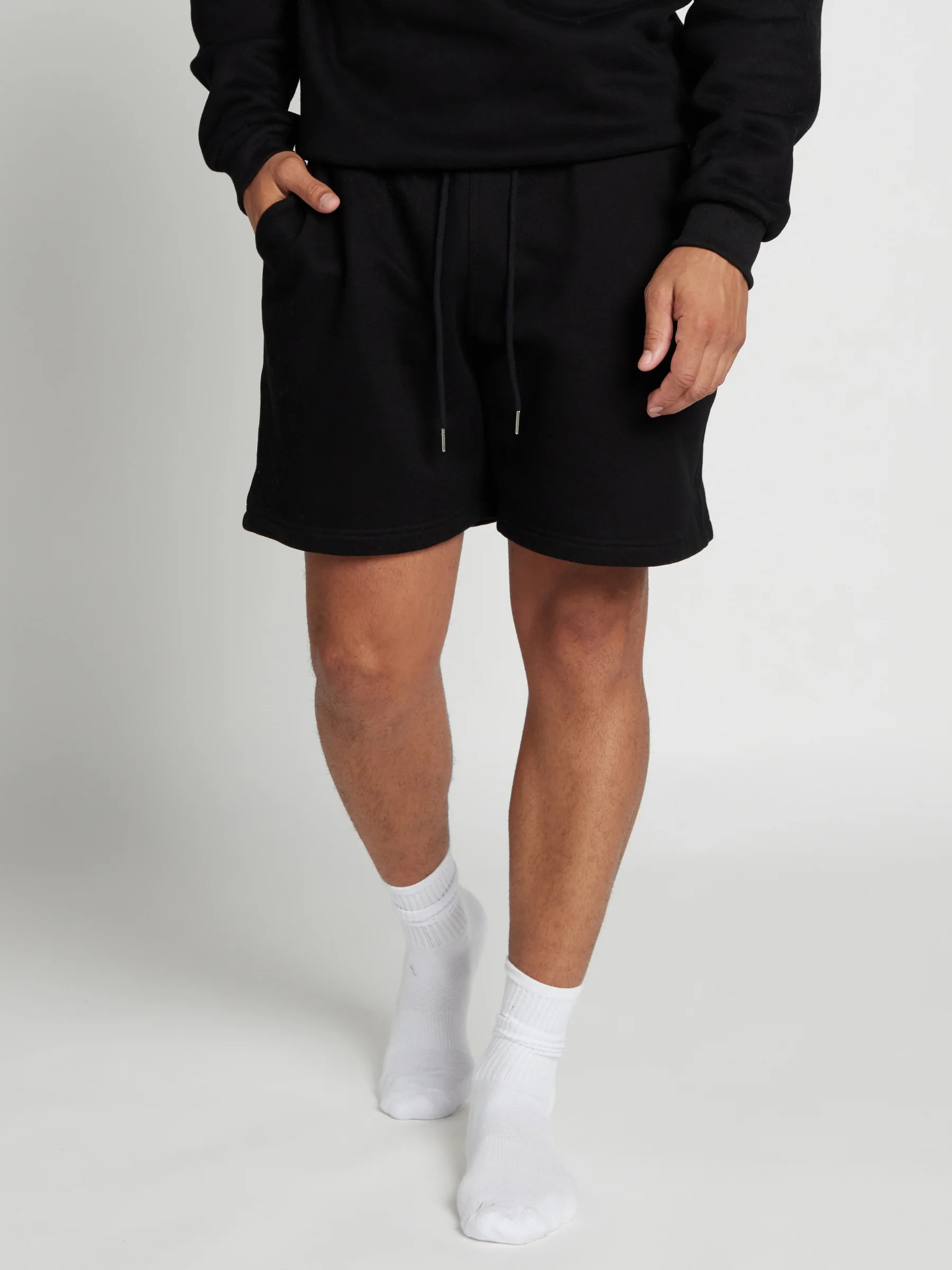 Comfrt Basic Fleece Short | Onyx Black | Oversized | XL | Comfrt