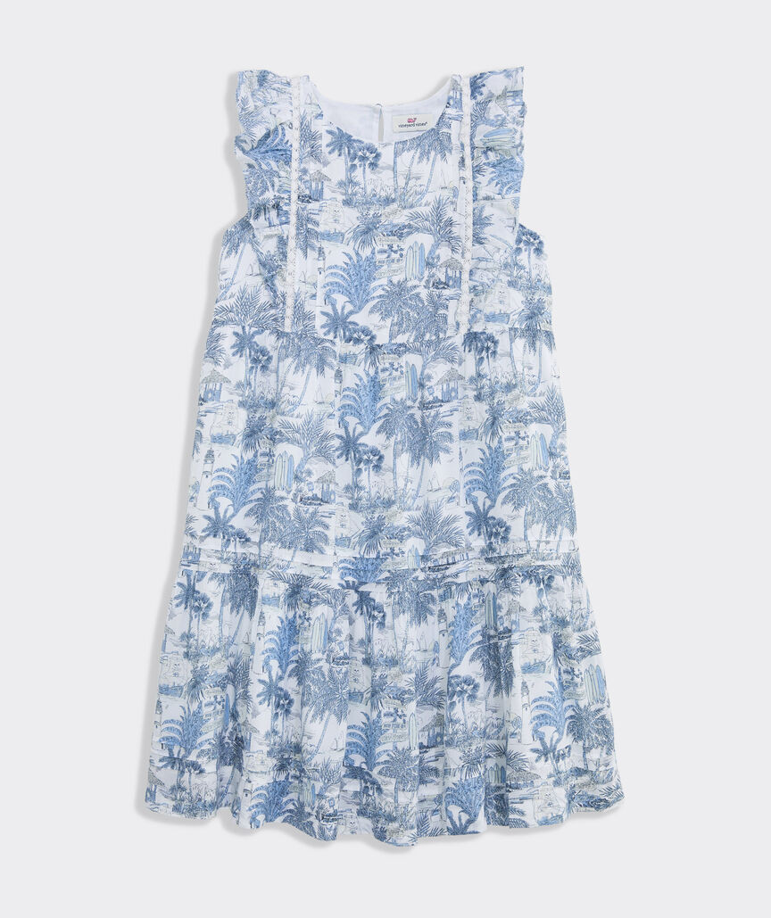 Girls' Reilly Ruffle Dress | vineyard vines