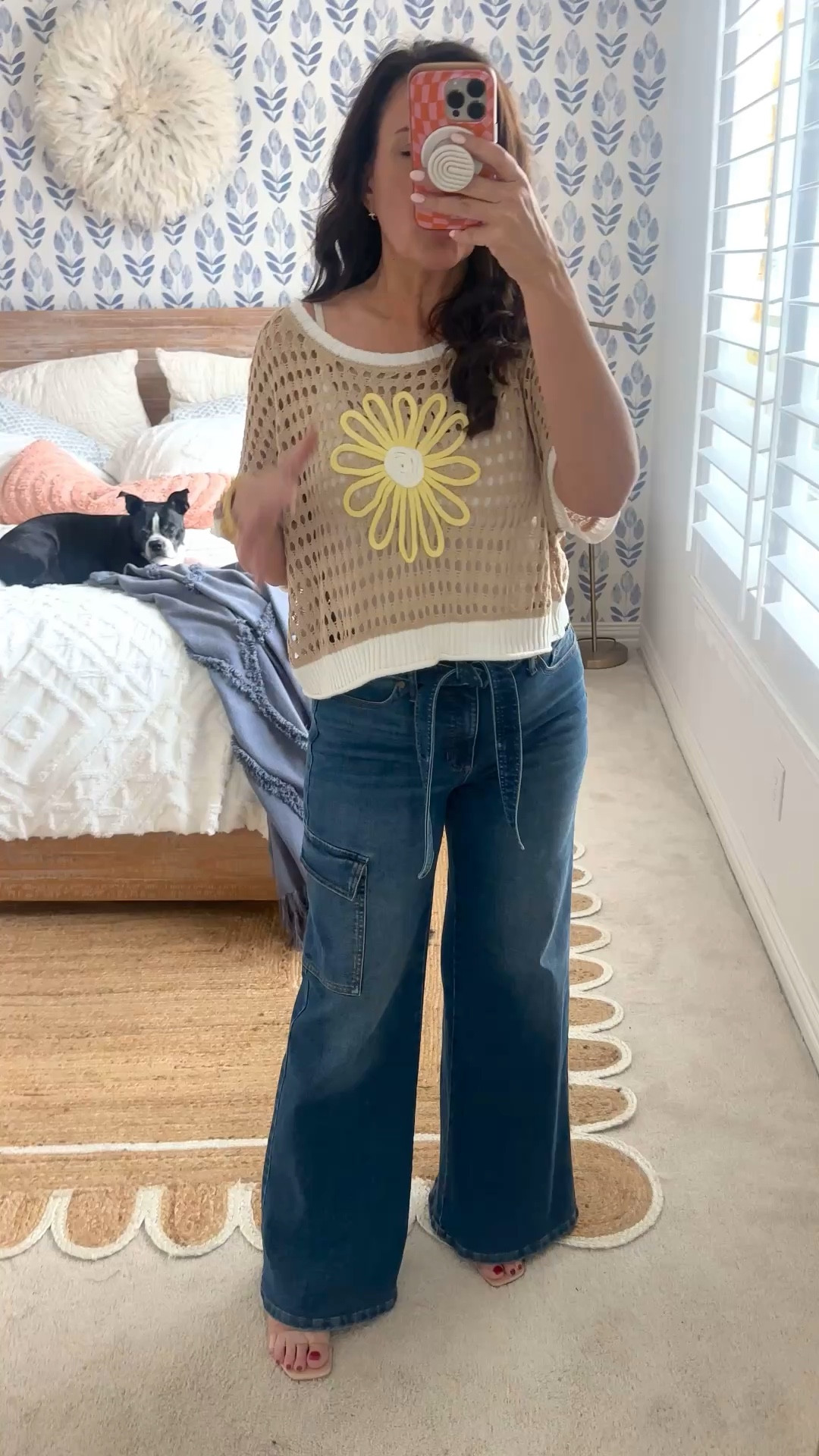 Small top-lots of color options 
Size 8 jeans 
.


#LTKspringtrends #LTKspring #LTKootd