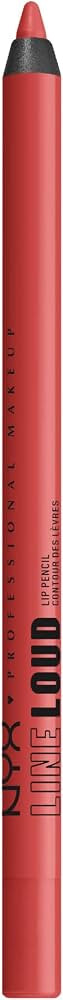 NYX PROFESSIONAL MAKEUP Line Loud Lip Liner, Longwear and Pigmented Lip Pencil with Jojoba Oil & ... | Amazon (US)