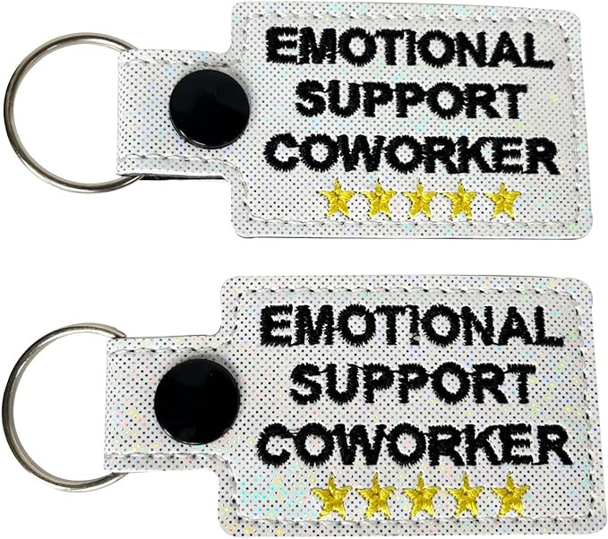 Coworker Gifts: Emotional Support Keychain for Work Bestie & Christmas | Amazon (US)