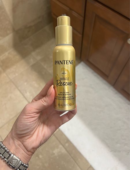 Picked this up while at the beach because my hair was so dry and damaged from being colored. I’m very impressed! I typically put it on my wet hair before I blow dry it and it’s so light and smells great. I applied on my dry hair and it dried and did not leave it greasy looking. My split ends are gone 🤩

#LTKBeauty
