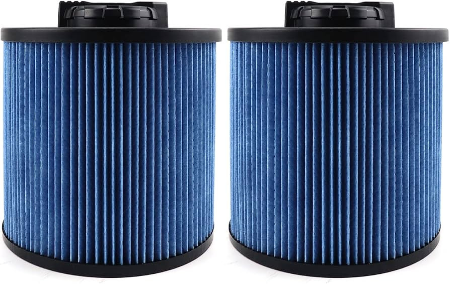 2 Pack DXVC6912 Fine Dust Filter Fit for DeWalt 6-16 Gallon Wet/Dry Vacuum | Amazon (US)