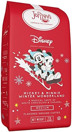 Joffrey's Coffee & Tea Company Disney Mickey Minnie Winter Wonderland, Specialty Collection, Artisan | Amazon (US)