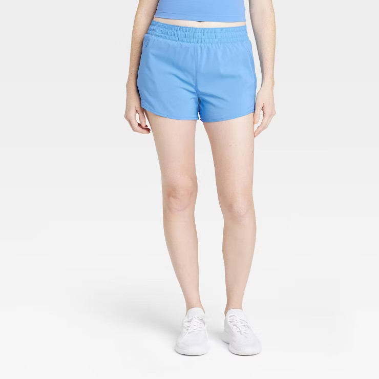 Women's Mid-Rise Run Shorts 3" - All in Motion™ | Target
