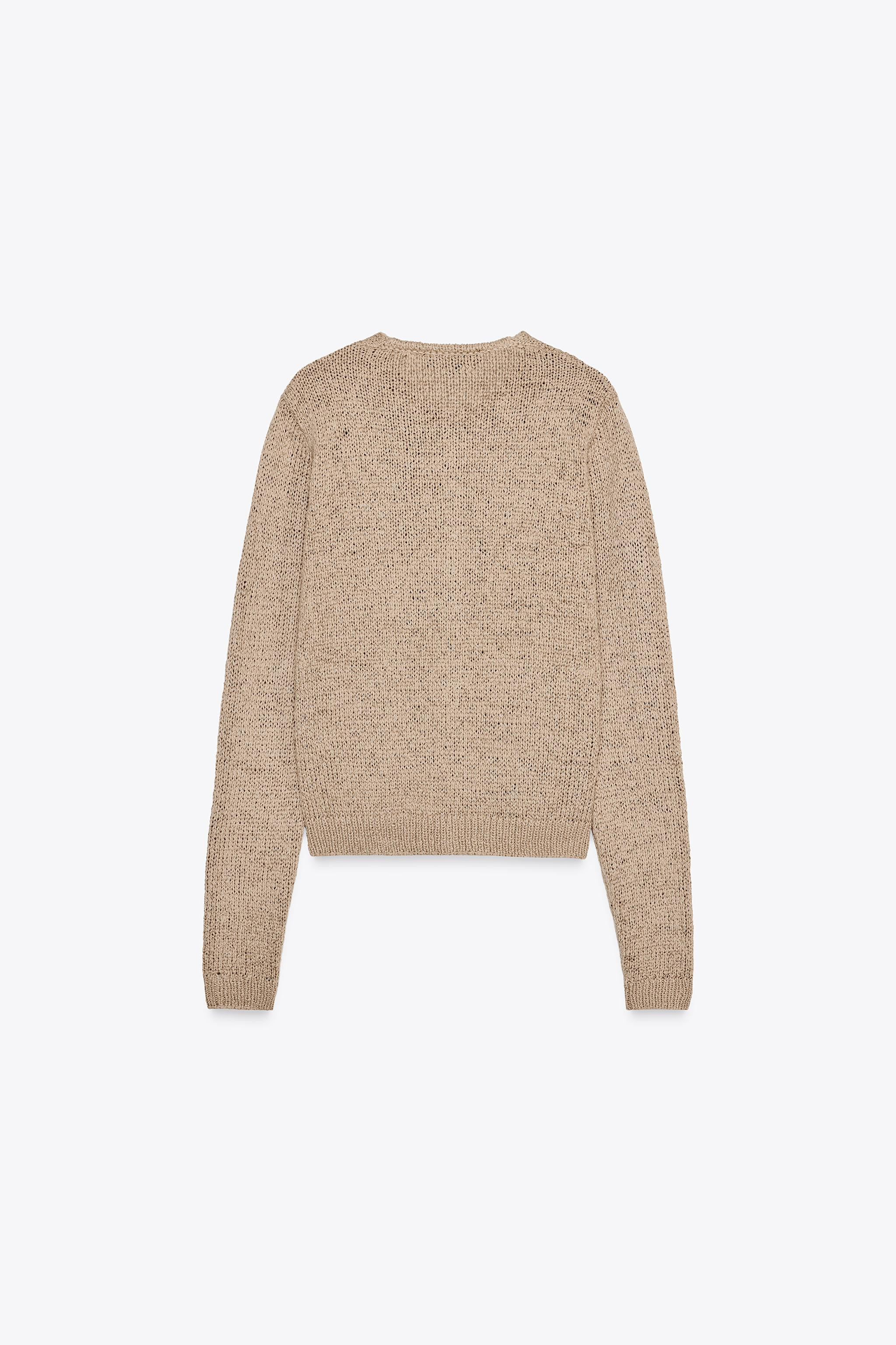 RUSTIC KNIT JACKET | Zara US