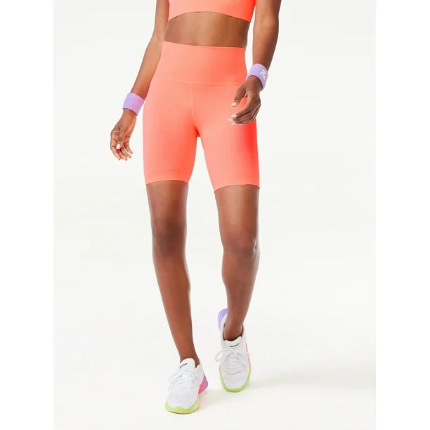 Love & Sports Women's Seamless Bike Shorts, Sizes XS-2XL | Walmart (US)