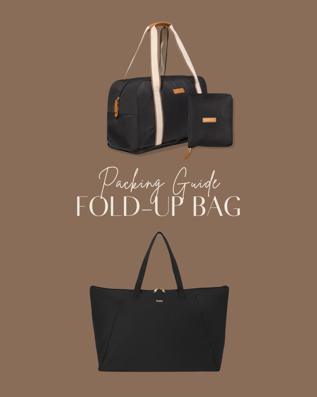 Travel shopping confession? 🙋‍♀️ I always come home with more than I packed! My secret weapon? The "Just In Case" fold-up bag! ✨ Genius for souvenirs, unexpected finds, & avoiding those pricey shipping fees. 🙌 Paravel & Tumi make the chicest, most durable ones. Pack smart, shop happy! 😉 

#Paravel #Tumi #FoldUpBag #TravelHack #JustInCase #LTKtravel #traveltips #organizedtravel

#LTKTravel