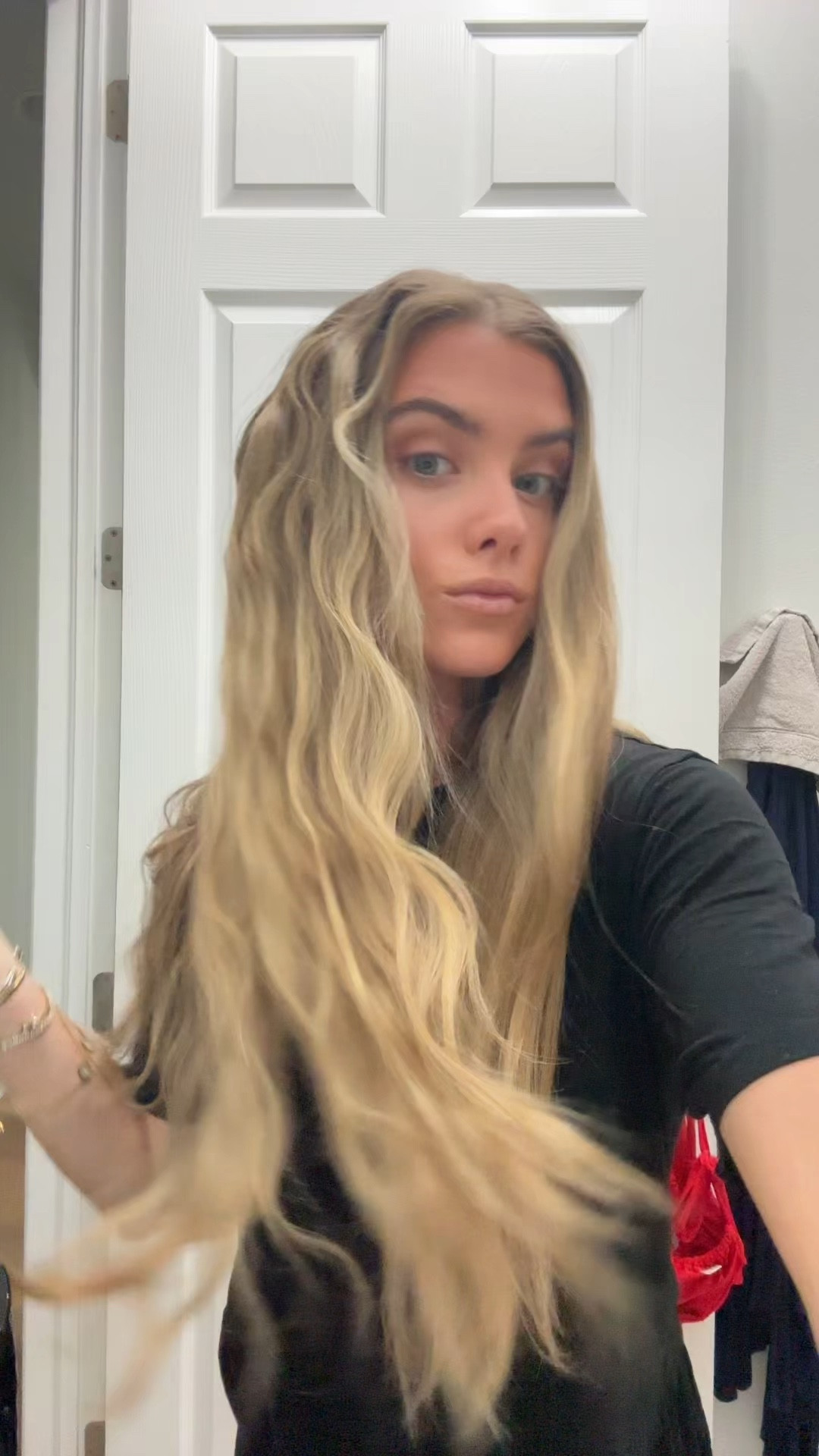 My bondi boost code is SLOANEVOSEN. Longing for effortless beachy waves? Wave goodbye to boring hair with this hair waver. The smaller barrels make tighter, rippling waves on all hair types – perfect for shorter hair or anyone who wants those Y2K vibes. The ceramic barrels are made of high-grade crystal powder tourmaline ceramic glaze, so your beachy look comes minus the frizz. Perfect for last-minute styling, whether it’s after a pre-work sleep-in or when you’ve suddenly decided you need an effortless glam look.

#LTKSaleAlert #LTKBeauty #LTKgrwm