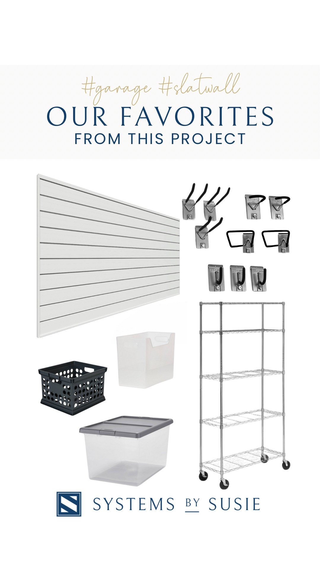 Complete your dream Slat Wall garage makeover with these products! 

#LTKSaleAlert #LTKSeasonal #LTKHome