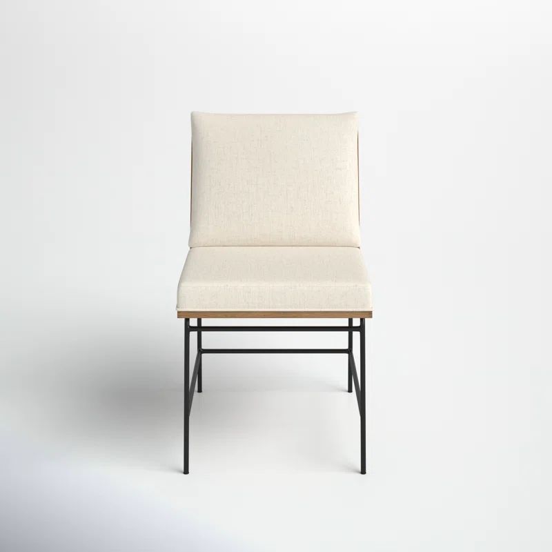 Julep Linen Blend Upholstered Side Chair | Wayfair North America