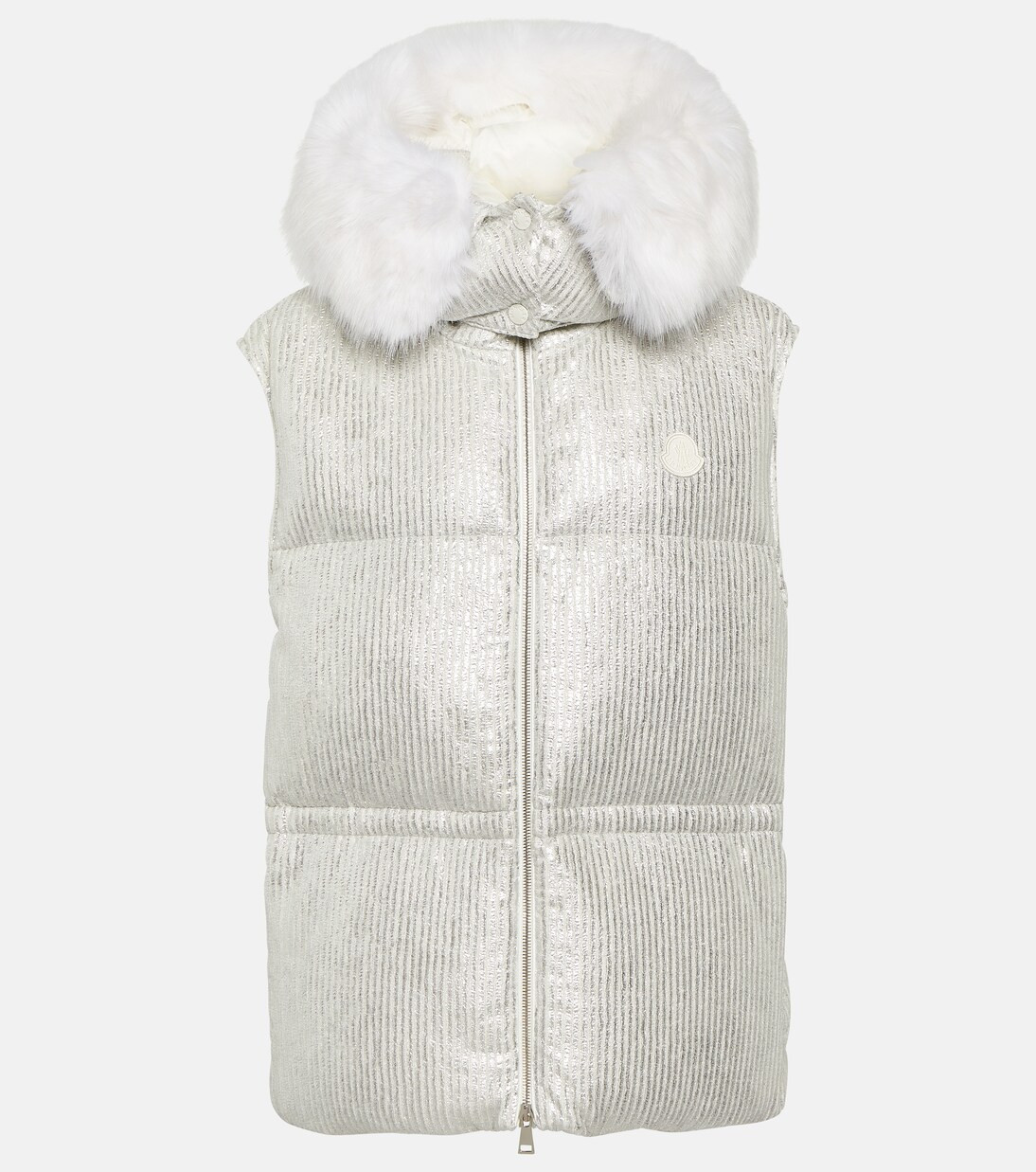 Mergule faux fur-trimmed down vest | Mytheresa (US/CA)