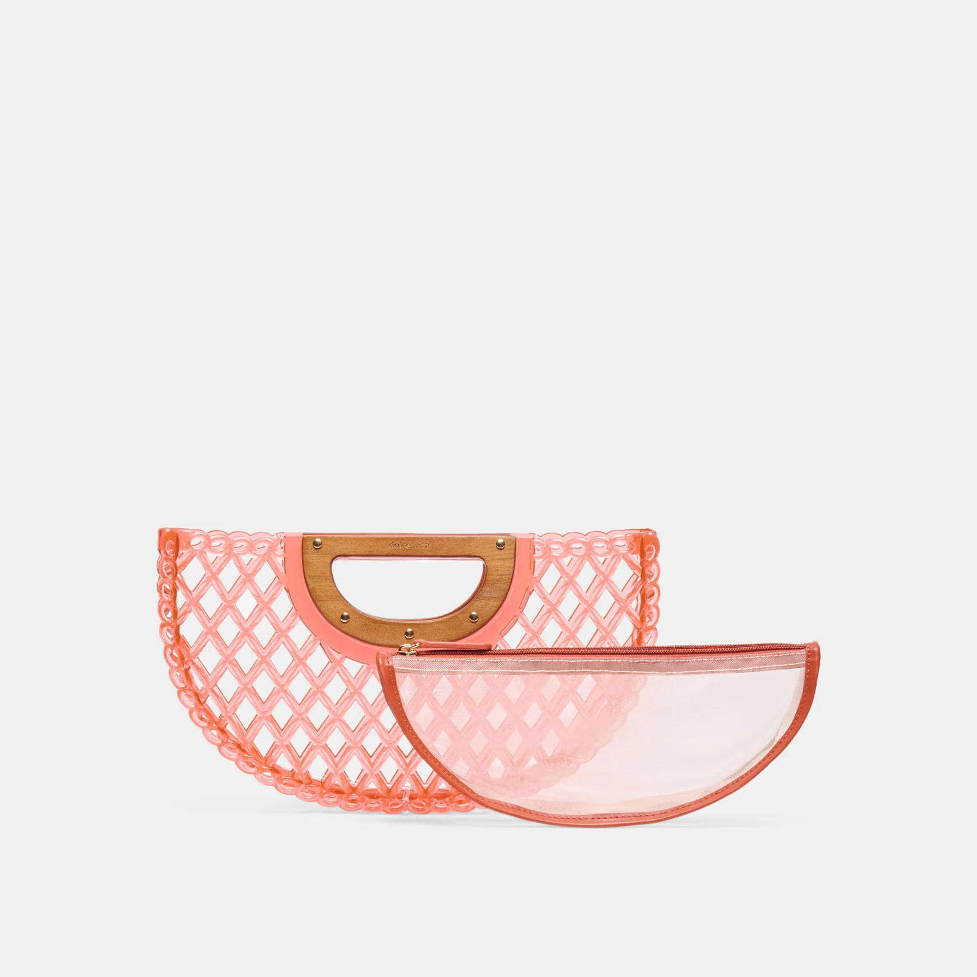 Solandra Coral Jelly Clutch | Dolce Vita | DolceVita.com