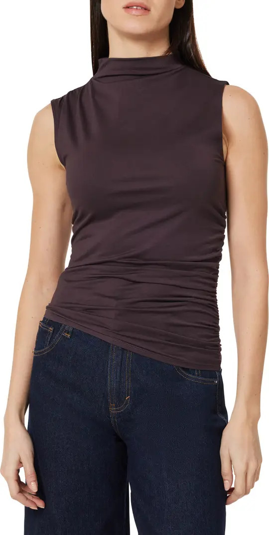 Ruched Sleeveless Top | Nordstrom
