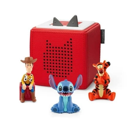 Tonies Disney Tigger, Woody and Stitch Toniebox Audio Player Bundle: Learning System Accessories ... | Walmart (US)