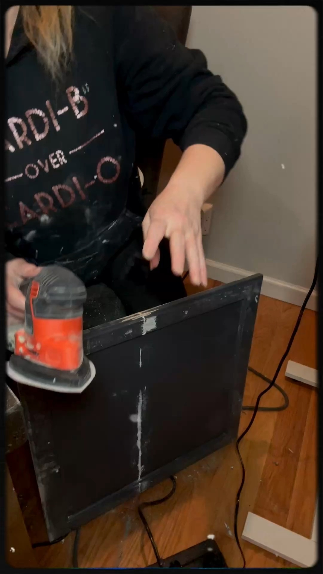 Cardi-B over Cardi-O and apparently also over paying someone else to do my renovations 🤣

Sanding down my cabinet doors for a total kitchen remodel!

This little BLACK+DECKER Mouse Sander from Amazon is an absolute GAME CHANGER! 🙌🏼

I've linked the exact product I'm using✨🖤

#DIY #HomeRenovation #CabinetMakeover #DIYHomeUpgrade

#LTKdayinmylife #LTKvlog #LTKHome