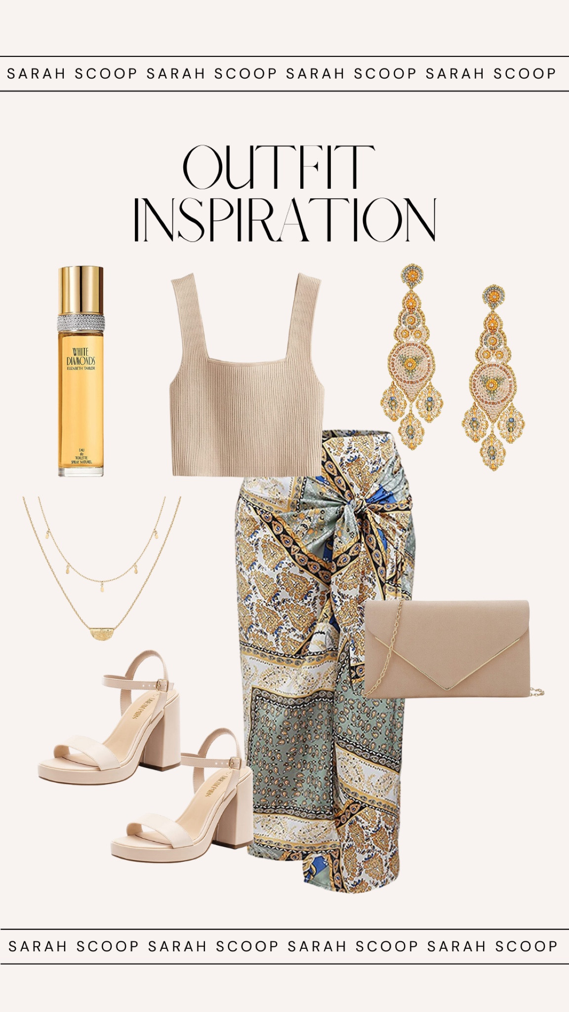 This boho outfit is so great for this summer! This statement skirt makes the outfit stand out at any event  

#LTKFind #LTKshoecrush #LTKstyletip