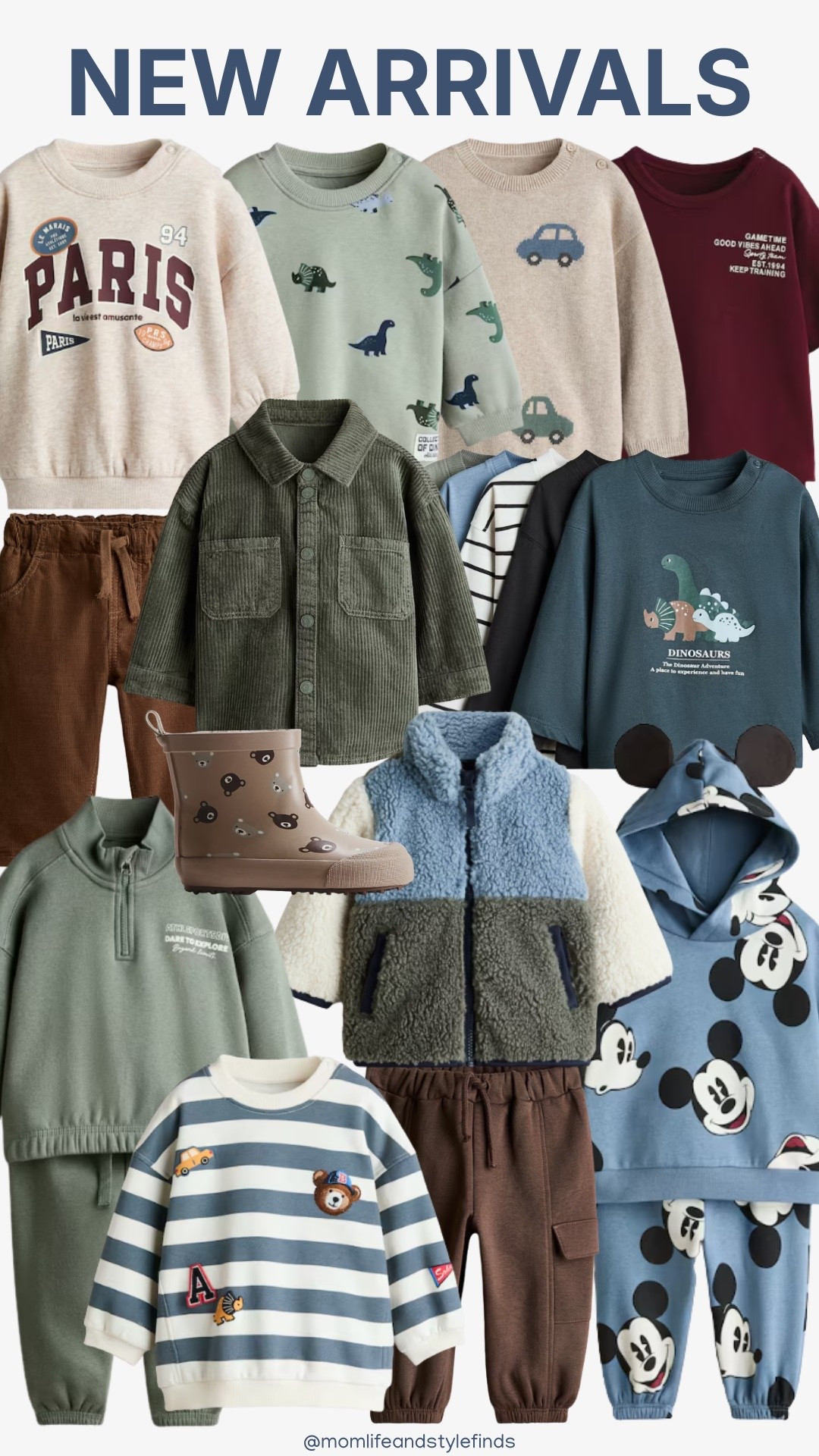 New for babies and toddlers! So cute and perfect for transitioning into fall!

#babyboyoutfits #babyboyclothes #babyboystyle #babyboyfashion #falltransition #fallstyle #fall2026

#LTKSeasonal #LTKBaby #LTKKids