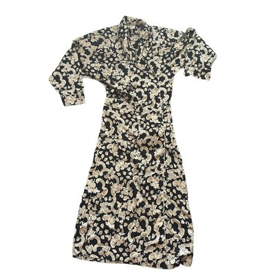 Christian Dior Long Kimono Wrap Robe Womens size L Trimmed Belted Pockets VTG  | eBay | eBay US